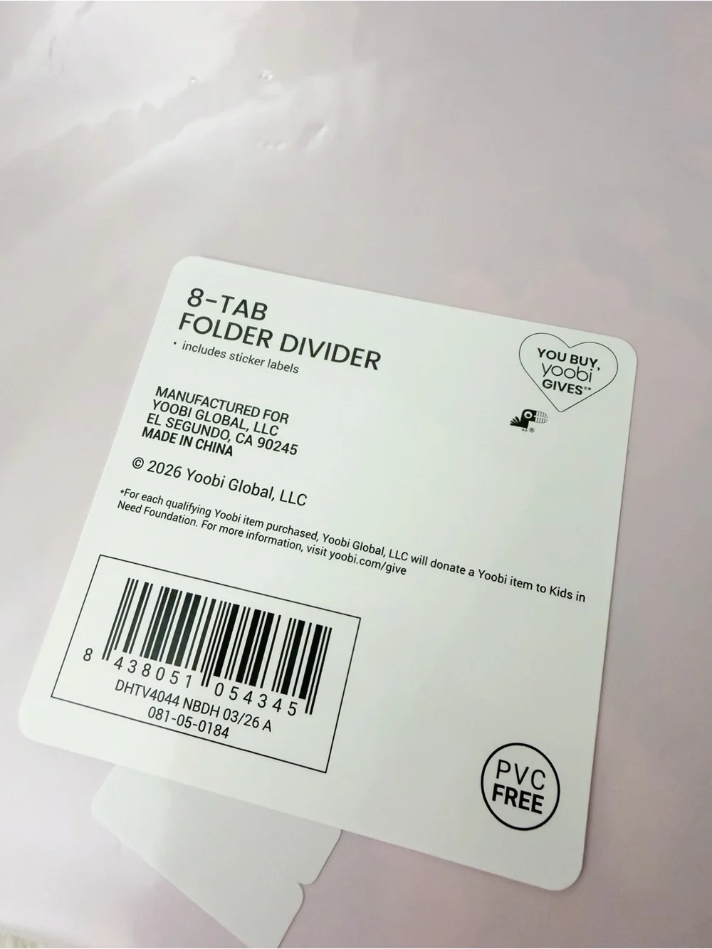 LoveShackFancy Floral 8-tab Dividers